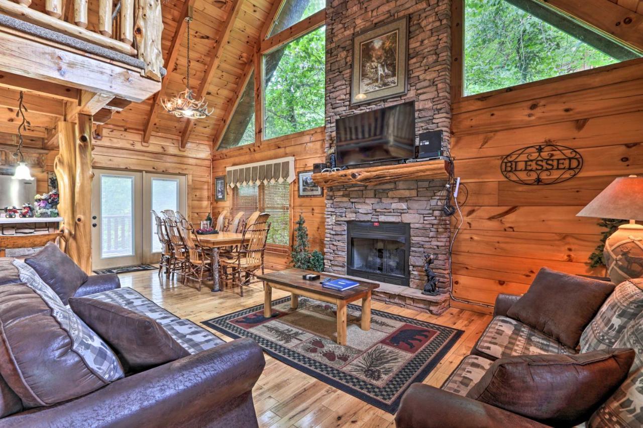 Pigeon Forge Getaway With Covered Patio And Hot Tub! Exterior foto
